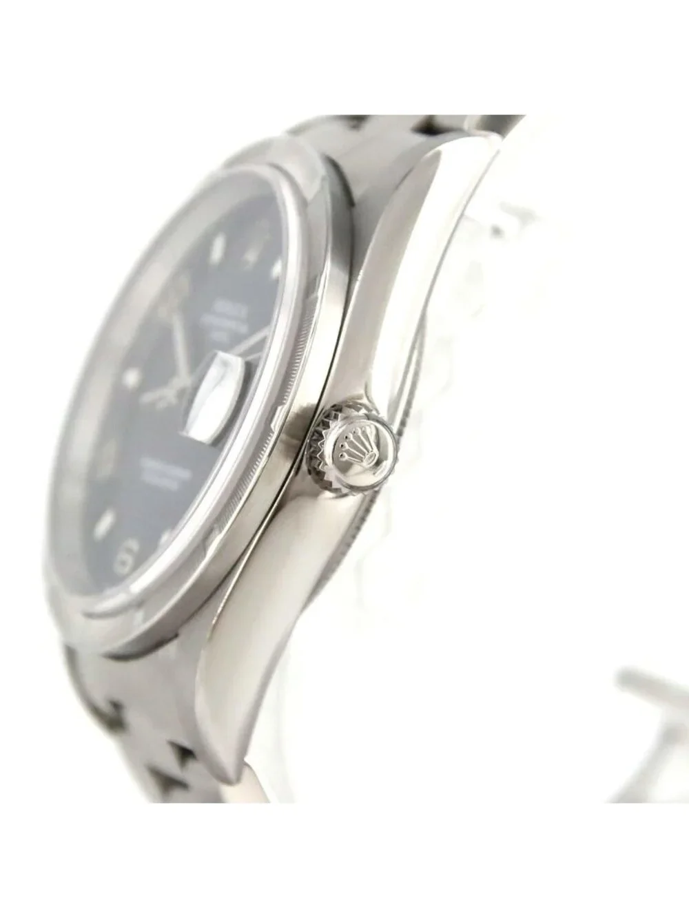 Rolex Oyster Perpetual Date SS Automatic Winding P Number Watch